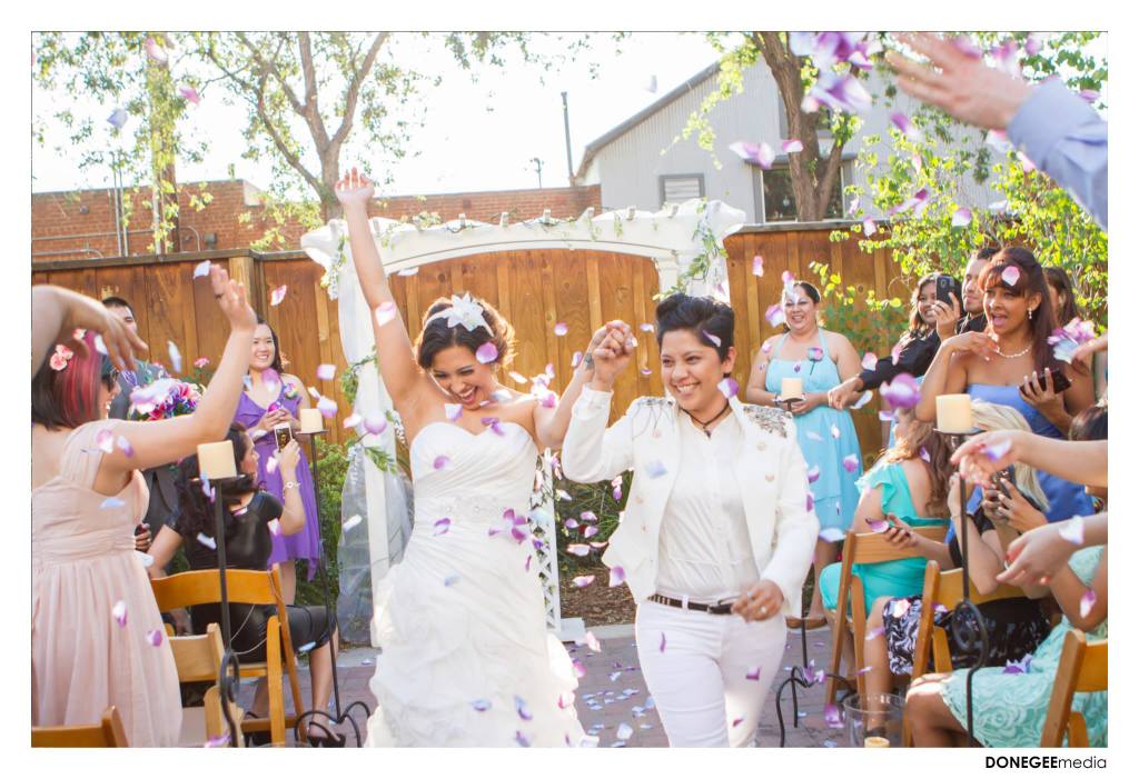 Megan and Diana LGBTQ Wedding in Redlands California 16