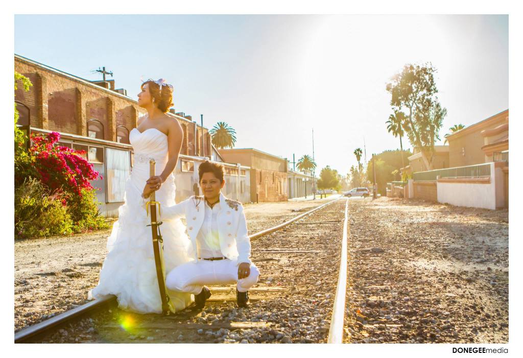 Megan and Diana LGBTQ Wedding in Redlands California 21