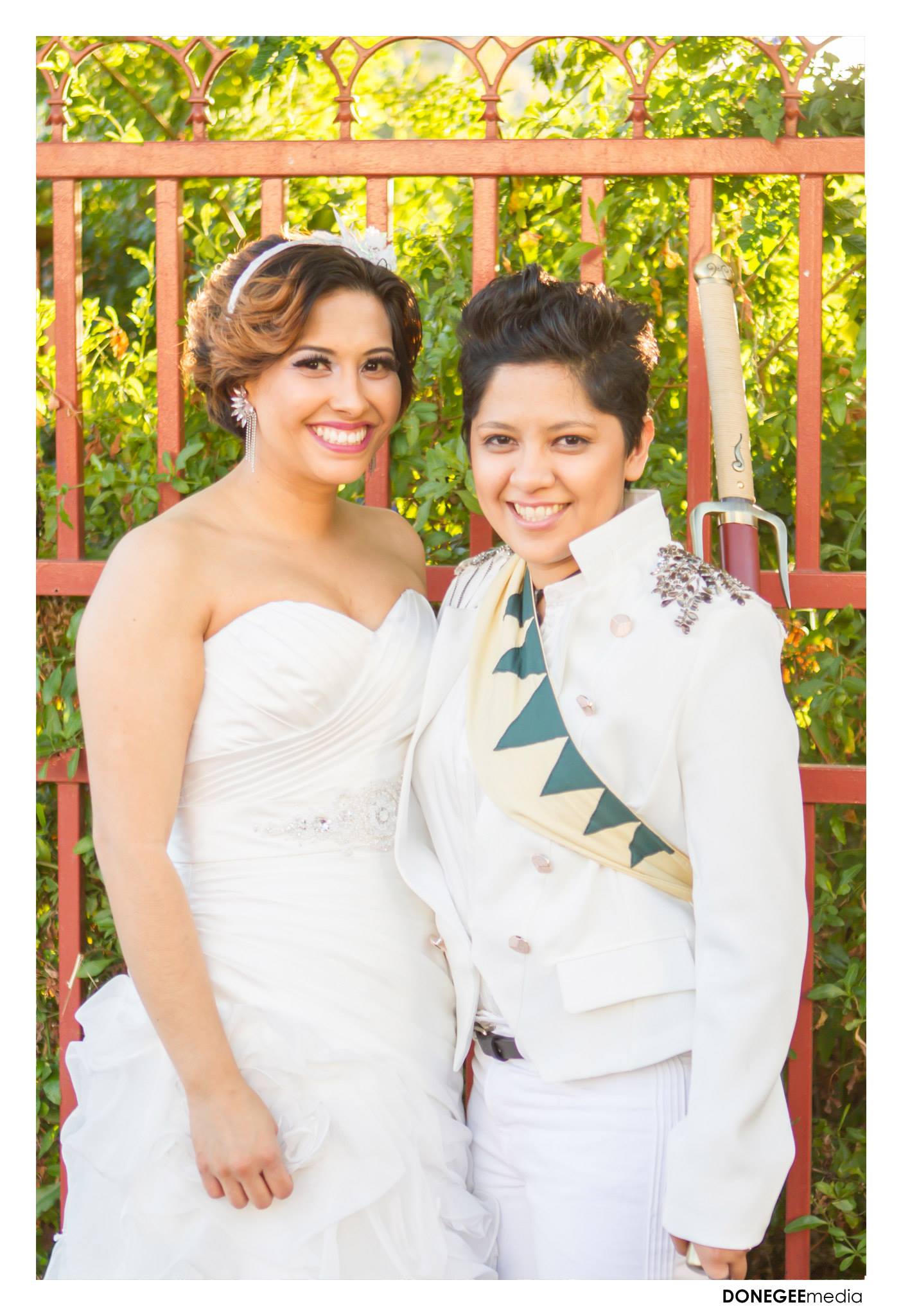 Megan and Diana LGBTQ Wedding in Redlands California 23